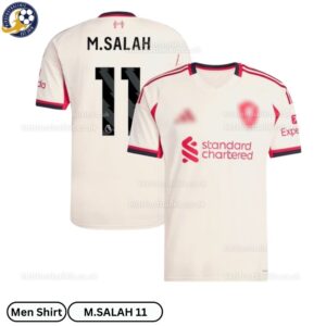 Lvr^_^pooI Away Men Football Shirt 202526 – M.SALAH 11-overview